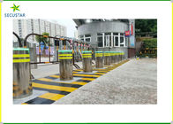 Stainless Steel Automatic Rising Bollards 219mm Diameter For Vehicle Blocking supplier