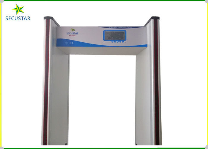 24 Zone Alarm Door Frame Metal Detector With Switch Used In Exhibition Center supplier