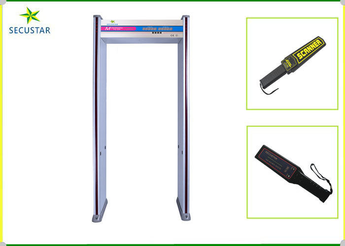 Bomb Detection Body Scanner Metal Detector With Led Sensitivity Level Indication On Panel supplier