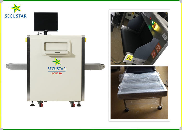 Hand Bags X Ray Baggage Scanners Small Tunnel Size With Extension Trays supplier