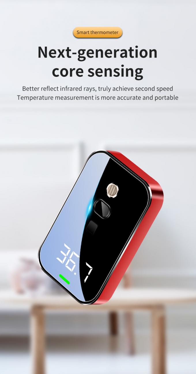 Temp Detect Health Clock Box Portable Metal Detector 4