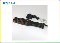 Streamlined Appearance Handheld Metal Scanner , Hand Wand Metal Detector supplier