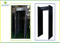 Durable Walk Through Metal Detector 6 Zones Alarm Door Frame For Sport Place Security supplier