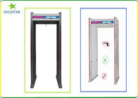 6 Detection Zones Walk Through Gate Metal Detector For Government Office supplier