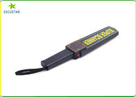 Vibration / Sound Alarm Hand Held Metal Detector Self Alibration With Belt / Charger supplier