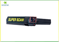Quality Rubber Leather Belt Hand Held Security Metal Detector For Police Office supplier
