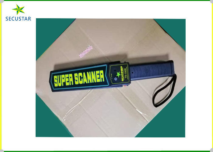 CE FCC Certified Security Metal Detector Hand Held Style 80 Hours Continuously Working supplier