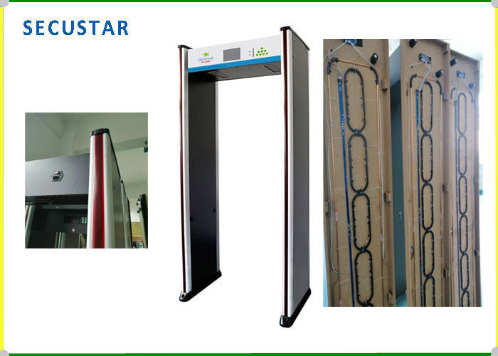 Self - Diagnostic Door Frame Metal Detector , Walk Thru Metal Detectors For Security supplier