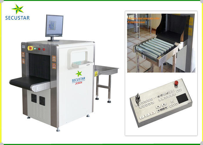 Max Load 175Kg Auto Scan X Ray Screening Machine With Extension trays For Court supplier