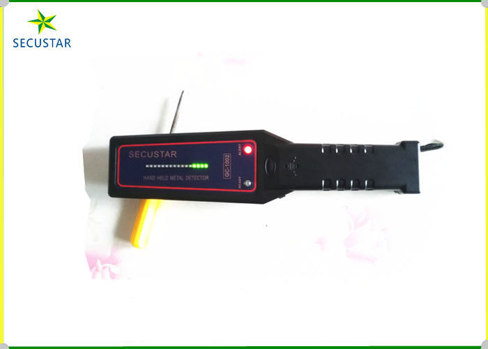 Small Pin Detection Portable Metal Detector ABS Rubber Material For Police Office supplier
