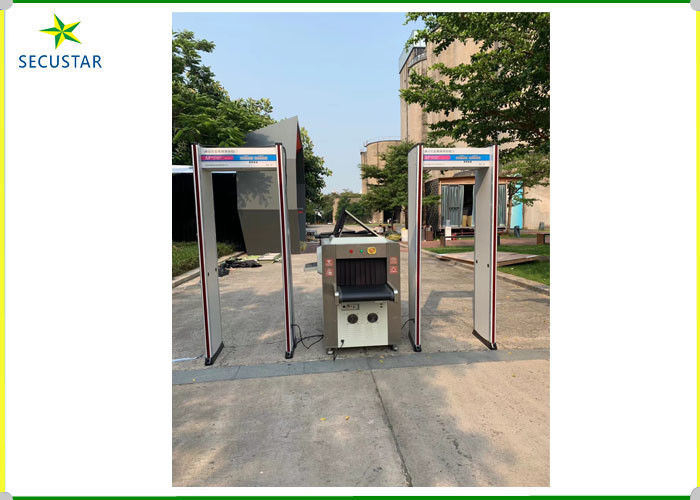505X304cm Tunnel X Ray Parcel Scanner Hotel Security Checking With Extension Trays supplier