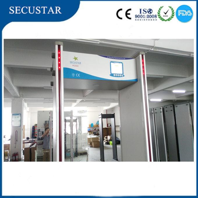 Anti Interference Alarm LCD Metal Detector Walk Through Gate	In Government Office 0