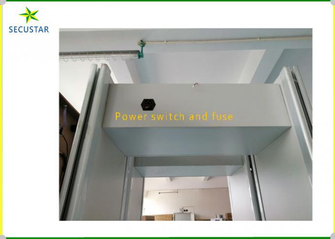 15w Door Frame Metal Detector Hotel Security Checking Body Scanner Waterproof IP55 1